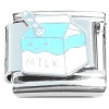 CT8496 Smiling Milk Carton Italian Charm