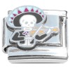 CT8508 Skeleton Fiddle Player Mariachi Italian Charm