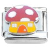 CT8509 Cute Mushroom House Windows Doors Italian Charm