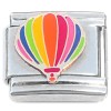 CT8534 Striped Colorful Hot Air Balloon Italian Charm