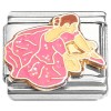 CT8548 Pink Shoes Dancer Italian Charm