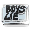 CT8555 Boys Lie Black Italian Charm