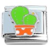 CT8568 Cactus Cute Pot Italian Charm