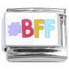 CT8583 BFF Best Friend Forever Italian Charm