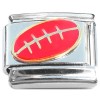 CT8592 Football Team Sports Ball Italian Charm