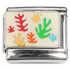 CT8622 Colorful Autumn Leaves Italian Charm