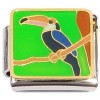 CT8624 Colorful Bird Tropical Toucan Italian Charm