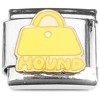 CT8644 Purse Hound Bag Italian Charm