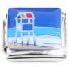 CT8665 Lifeguard Tower Ocean Beach Italian Charm