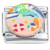 CT8714 Beach Day Toys Raft Palm Tree Italian Charm