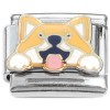 CT8721 Corgi Puppy Baby Dog Italian Charm