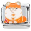 CT8722 Corgi Pomeranian Puppy Baby Dog Italian Charm