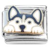 CT8723 Husky Puppy Baby Dog Italian Charm