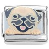 CT8724 Pug Puppy Baby Dog Italian Charm