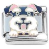 CT8725 Schnauzer Puppy Baby Dog Italian Charm