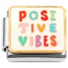 CT8768 Positive Vibes Colorful Italian Charm