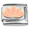 CT8786 Lotus Flower Blooming Om Italian Charm