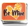 CT8803 Be Mine Handwritten Heart Italian Charm