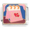 CT8973 Heart Calendar Love Italian Charm