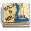 CT9957 Rock N Roll Blue Guitar Italian Charm