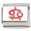 Cancer Zodiac Italian Charm