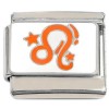 Leo Zodiac Italian Charm
