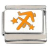 Sagittarius Zodiac Italian Charm