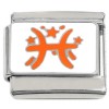 Pisces Zodiac Italian Charm