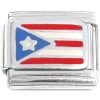 R3051 Puerto Rico Flag Puerto Rican Italian Charm