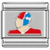 R3071 Water Polo Player Swimmer Italian Charm