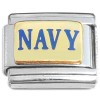 T3007 Navy Italian Charm