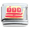 T3047red Slot Machine Triple Sevens Red Italian Charm