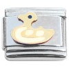 T3074 Duck White Italian Charm