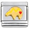 T3083yellow Animal with Yellow Mountains Italian Charm