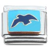 T3104 Bird Flying Blue Sky Italian Charm