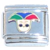 T3130 Jester Colorful Hat Italian Charm