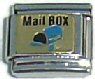 T3169blue Mailbox in Blue Italian Charm