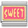 T3175pink Sweet on Pink Italian Charm