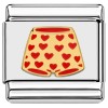T3181red Boxers Red Hearts Italian Charm