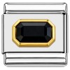 T320 Black Bezel Bling Italian Charm