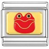T3253 Frog Face Italian Charm