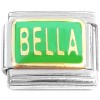 T401green Bella Green Italian Charm