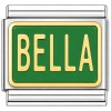 T401green Bella Green Italian Charm