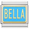 T401lightblue Bella Light Blue Italian Charm