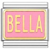 T401pink Bella on Pink Italian Charm