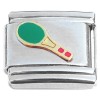 T609green Tennis Racket Sports Green Italian Charm