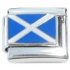 T923 Scotland Flag Saint Andrews Cross Italian Charm