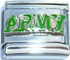 CT6216 Army Camo Italian Charm