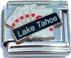 CT6254 Lake Tahoe Cards Italian Charm