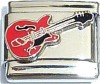 CT6309 Red Guitar Italian Charm